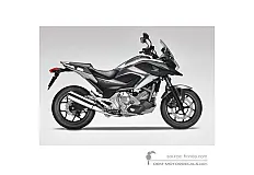 Adesivi per Honda NC700X 2012 - Argento • Honda Adesivi OEM