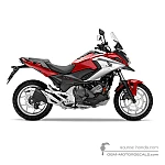 Honda NC750X 2018 - Rojo