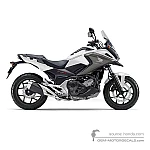 Honda NC750X 2019 - Blanc