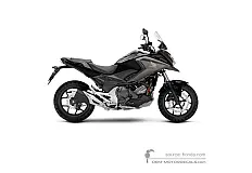 Aufkleber für Honda NC750X 2020 - Schwarz • Honda OEM-Aufkleber