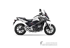 Aufkleber für Honda NC750X 2020 - Weiss • Honda OEM-Aufkleber