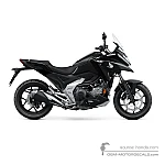 Honda NC750X 2023 - Schwarz
