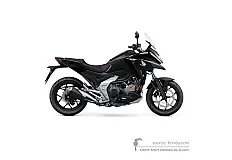 Aufkleber für Honda NC750X 2023 - Schwarz • Honda OEM-Aufkleber
