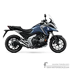 Honda NC750X 2023 - Blau