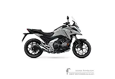 Autocollants pour Honda NC750X 2023 - Gris • Honda Autocollants OEM