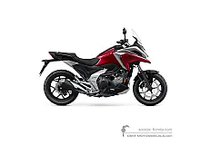 Autocollants pour Honda NC750X 2023 - Rouge • Honda Autocollants OEM