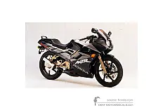 Stickers voor Honda NSR125 1992 - Zwart • Honda OEM Stickers