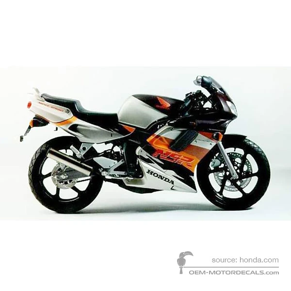 Decals for Honda NSR125 1995 - Beige • Honda OEM Decals