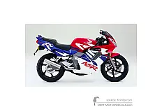 Stickers voor Honda NSR125 1998 - Rood • Honda OEM Stickers