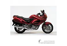 Stickers voor Honda NT650V DEAUVILLE 2000 - Rood • Honda OEM Stickers