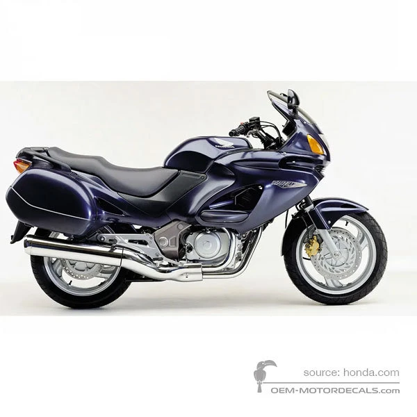Adesivi per Honda NT650V DEAUVILLE 2000 - Blu • Honda Adesivi OEM