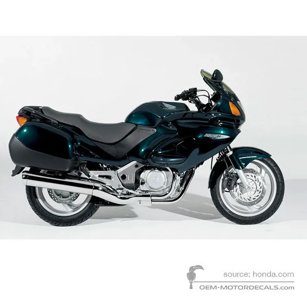 Autocollants pour Honda NT650V DEAUVILLE 2002 - Vert • Honda Autocollants OEM