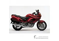 Stickers voor Honda NT650V DEAUVILLE 2002 - Rood • Honda OEM Stickers