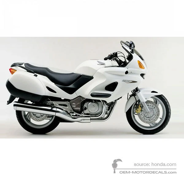 Autocollants pour Honda NT650V DEAUVILLE 2004 - Blanc • Honda Autocollants OEM