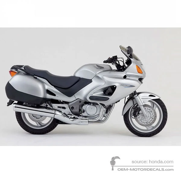 Adesivi per Honda NT650V DEAUVILLE 2005 - Argento • Honda Adesivi OEM