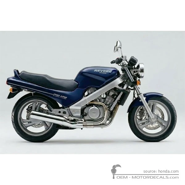 Autocollants pour Honda NTV650 1990 • Honda Autocollants OEM