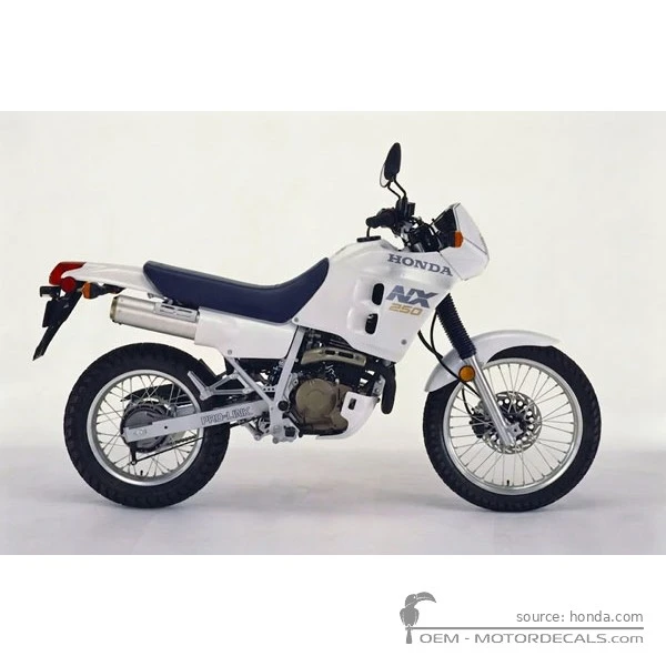 Aufkleber für Honda NX250 DOMINATOR 1988 • Honda OEM-Aufkleber