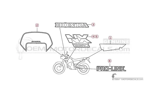 Honda NX250 DOMINATOR 1988