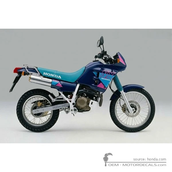 Autocollants pour Honda NX250 DOMINATOR 1991 • Honda Autocollants OEM