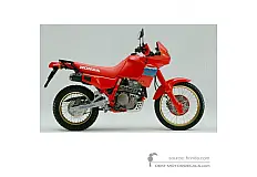 Stickers voor Honda NX650 DOMINATOR 1990 - Rood • Honda OEM Stickers
