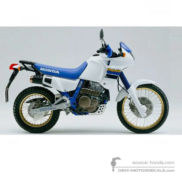 Naklejki do Honda NX650 DOMINATOR 1991 - Biały • Honda Naklejki OEM