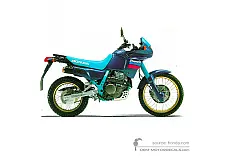 Decals for Honda NX650 DOMINATOR 1991 - Blue • Honda OEM Decals