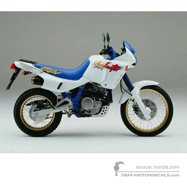 Adesivi per Honda NX650 DOMINATOR 1992 - Bianco • Honda Adesivi OEM