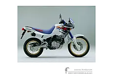 Decals for Honda NX650 DOMINATOR 1993 - White • Honda OEM Decals