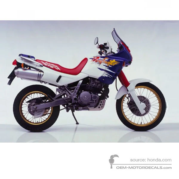 Adesivi per Honda NX650 DOMINATOR 1995 - Bianco • Honda Adesivi OEM