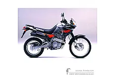 Adesivi per Honda NX650 DOMINATOR 1997 - Nero • Honda Adesivi OEM