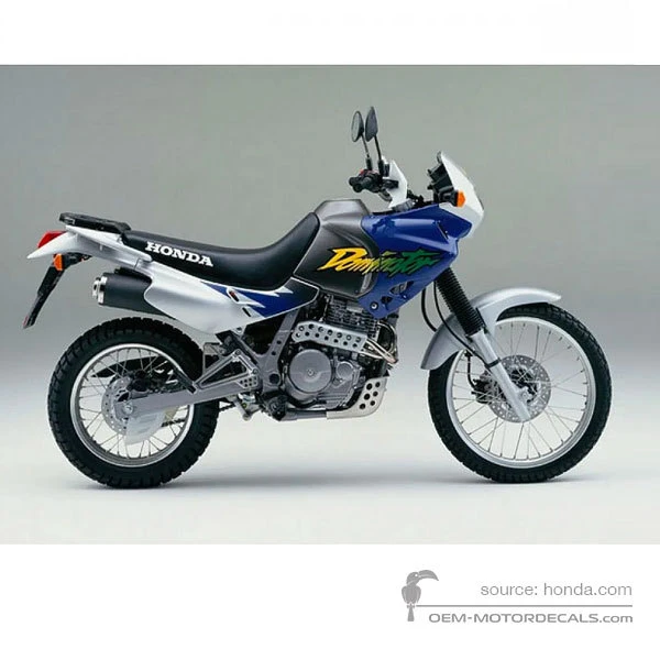 Aufkleber für Honda NX650 DOMINATOR 1996 - Blau • Honda OEM-Aufkleber