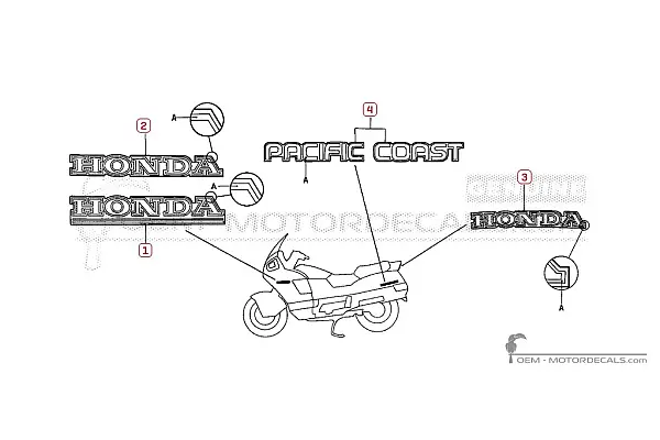 Honda PC800 1990