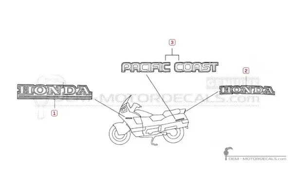 Honda PC800 1994