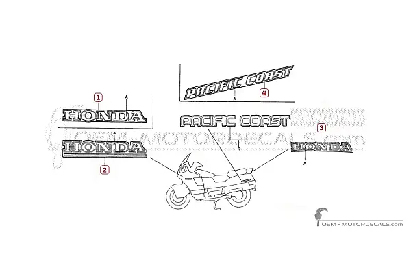 Honda PC800 1997