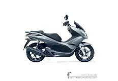 Pegatinas para Honda PCX125 2010 • Honda Pegatinas OEM