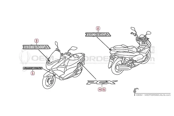 Honda PCX125 2010