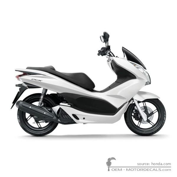 Stickers voor Honda PCX125 2011 • Honda OEM Stickers