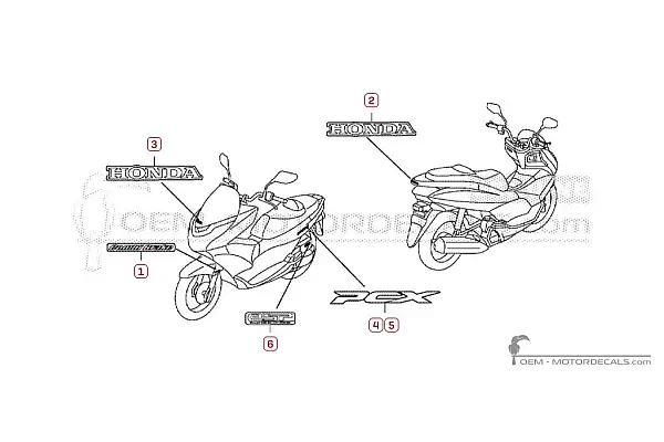 Honda PCX125 2012