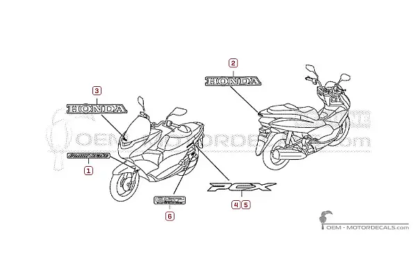 Honda PCX125 2012