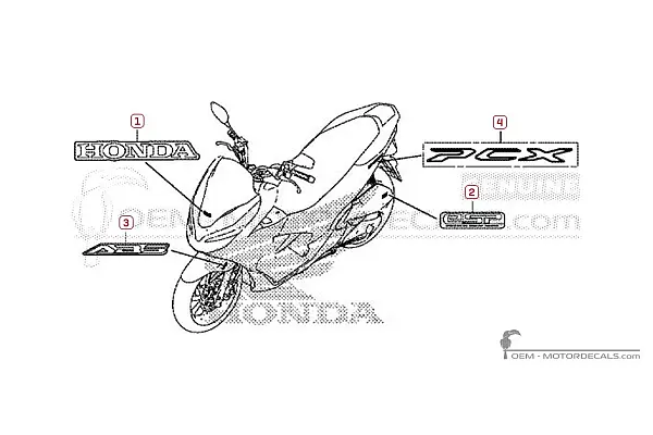 Honda PCX125 2019