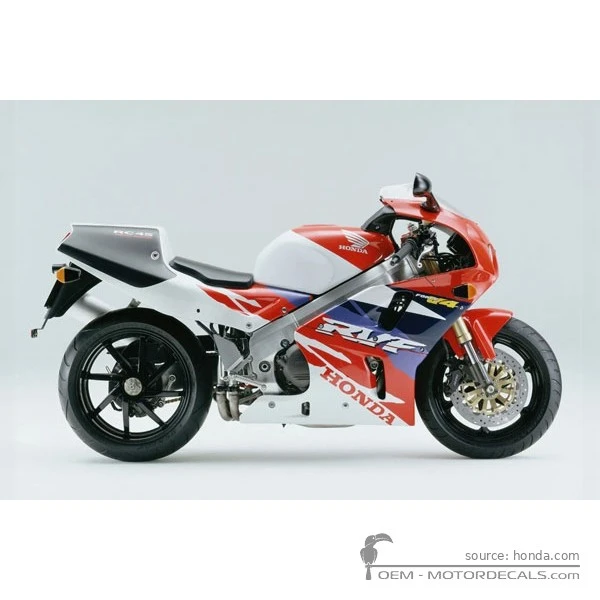 Aufkleber für Honda RVF750 1994 • Honda OEM-Aufkleber