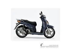 Autocollants pour Honda SH125i 2003 • Honda Autocollants OEM