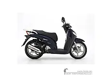 Stickers voor Honda SH125i 2005 • Honda OEM Stickers