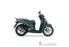 Decals for Honda SH125i 2007 • Honda OEM Decals