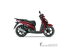 Stickers voor Honda SH125i R 2008 • Honda OEM Stickers