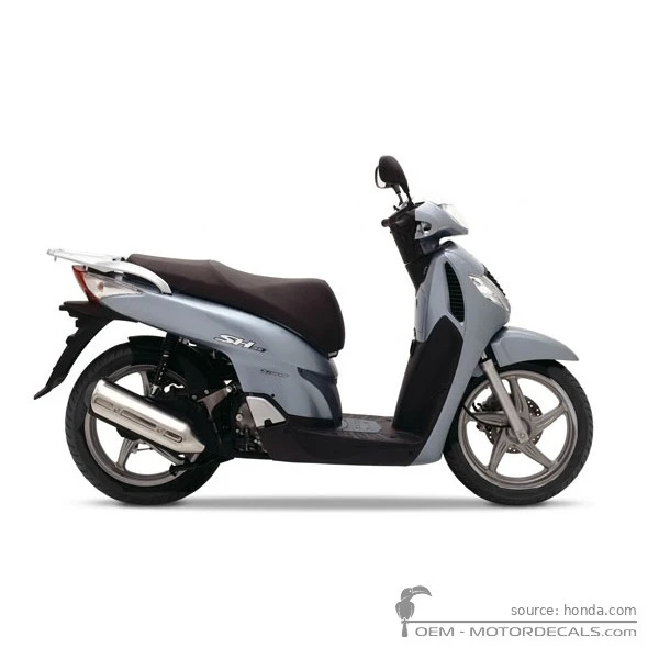 Adesivi per Honda SH125i 2008 • Honda Adesivi OEM