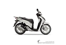 Stickers voor Honda SH125i 2009 • Honda OEM Stickers