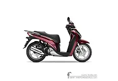 Stickers voor Honda SH125i 2009 • Honda OEM Stickers
