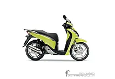 Autocollants pour Honda SH125i 2010 • Honda Autocollants OEM