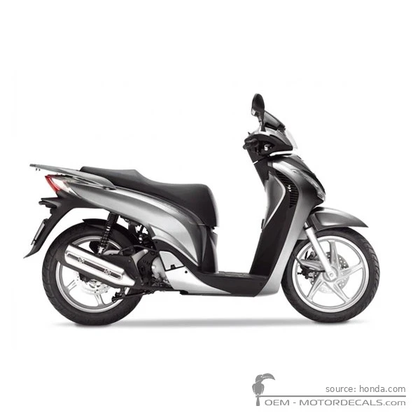 Autocollants pour Honda SH125i 2012 • Honda Autocollants OEM